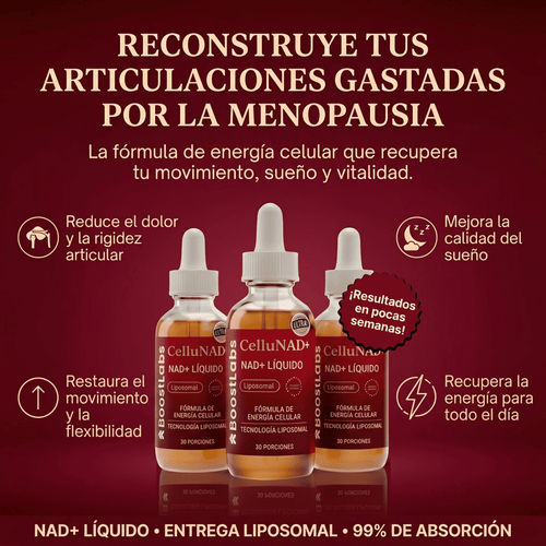 CelluNAD™ — Fórmula de Movimiento Articular (Recupera tu movilidad en 60 días)