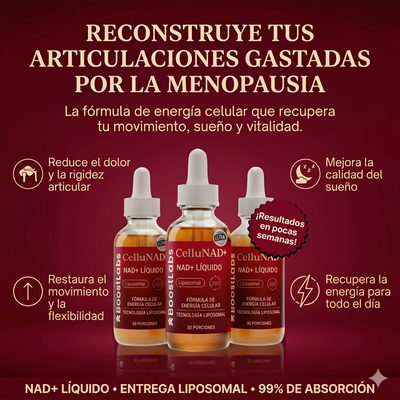CelluNAD™ — Fórmula de Movimiento Articular (Recupera tu movilidad en 60 días)